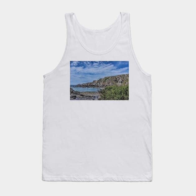 Hartland Quay Devon Tank Top by avrilharris